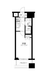 ヴィーダスカイコート品川の間取り画像