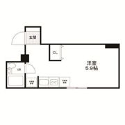 ダイヤモンドレジデンス新宿の間取り画像