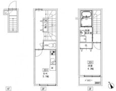 ソルナクレイシア吉祥寺の間取り画像