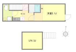 カメリ阿佐ヶ谷の間取り画像