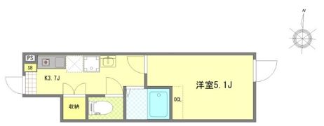 カメリ阿佐ヶ谷の間取り画像