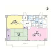 クリフサイド中川の間取り画像