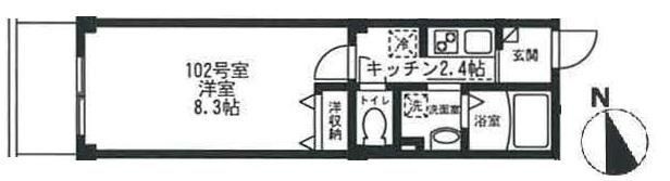 メゾンMumeの間取り画像