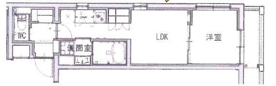GranDuo高田馬場クレストの間取り画像