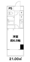 ドミール北新宿Ⅱの間取り画像