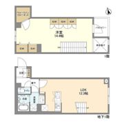 ウェルスクエア新宿戸山の間取り画像