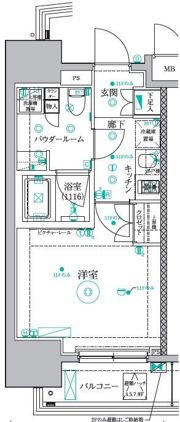 セジョリ西早稲田の間取り画像
