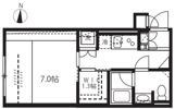 アバンテリム三軒茶屋の間取り画像