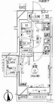 ヴェルト湯島の間取り画像