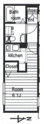 Branche西新宿Eastの間取り画像