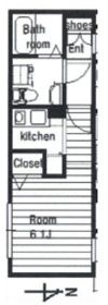 Branche西新宿Eastの間取り画像