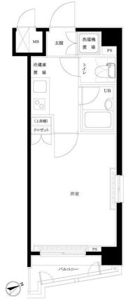 ルーブル下北沢の間取り画像