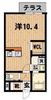 ノートルヴィラージュⅡの間取り画像