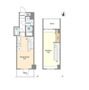 ミレドゥーエ神楽坂の間取り画像