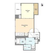 エスポワール新橋の間取り画像