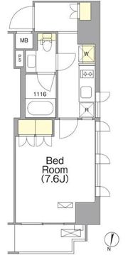 ORSUS西日暮里の間取り画像