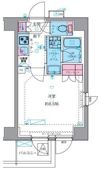 ジェノヴィア四谷三丁目グリーンヴェールの間取り画像