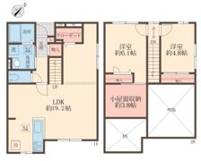カーサクラーノの間取り画像