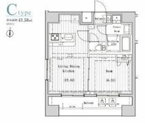 レオーネ南千住の間取り画像