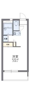 レオパレス中居の間取り画像