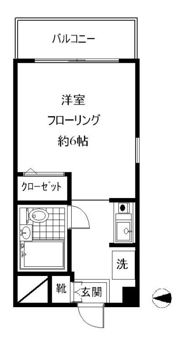 サザンパレス服部の間取り画像