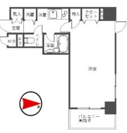 プレール・ドゥーク銀座EASTの間取り画像
