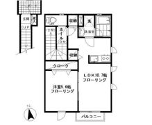 ディアコートちぐさの間取り画像