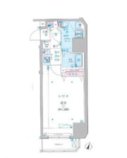 GENOVIA渋谷笹塚skygardenの間取り画像