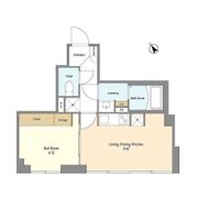 TIME SHARING 門前仲町の間取り画像