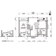 東雲キャナルコートCODAN11号棟の間取り画像