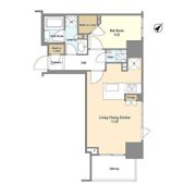 ドゥーエ月島Ⅱの間取り画像