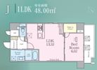 ゼンパレス日本橋の間取り画像