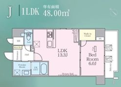 ゼンパレス日本橋の間取り画像