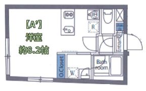 アレッタ笹塚の間取り画像