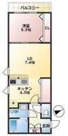 EAST PORTの間取り画像