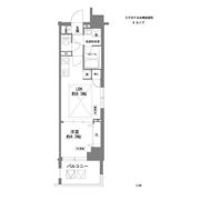ラグゼナ日本橋の間取り画像