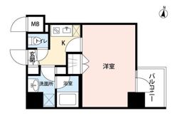 アビタ住吉の間取り画像