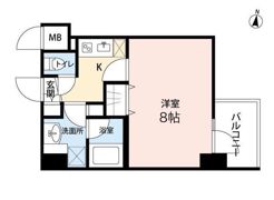 アビタ住吉の間取り画像