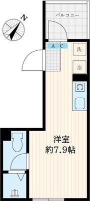 CANAL PLACE月島の間取り画像