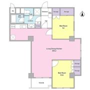 ベルファン西麻布の間取り画像