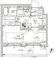 クレイシア新宿ノースの間取り画像