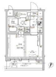 クレイシア新宿ノースの間取り画像
