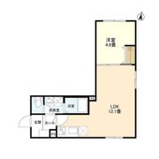 ウェルスクエアイズム大崎の間取り画像