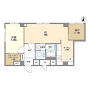 ベルファン西麻布の間取り画像