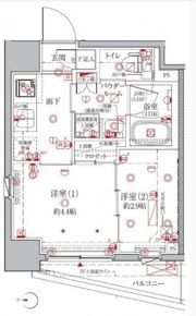 クレイシア森下ステーションサイトの間取り画像