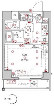 クレイシア森下ステーションサイトの間取り画像