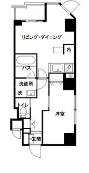 ウエルカーサ文京湯島の間取り画像