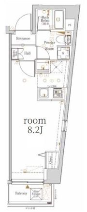 Log代々木の間取り画像