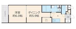フォセット幡ヶ谷の間取り画像