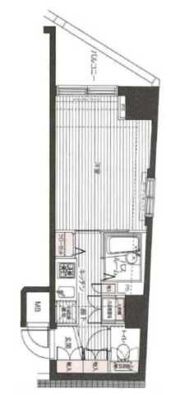 トーシンフェニックス神田岩本町弐番館の間取り画像